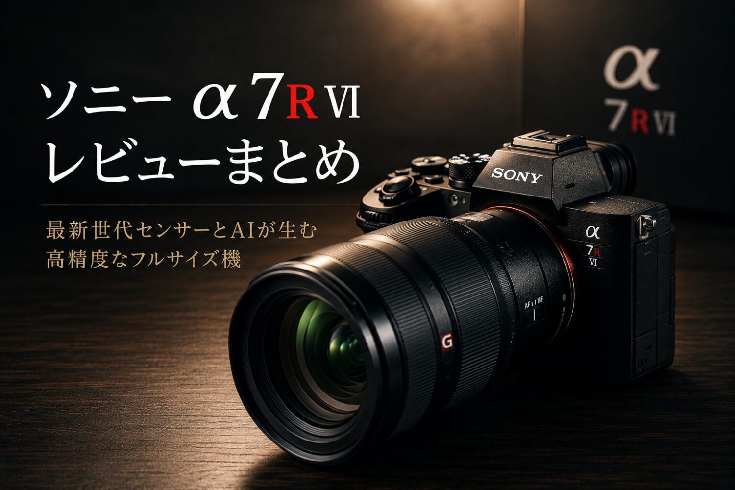 ソニー α7R VIレビューまとめ記事のアイキャッチ画像