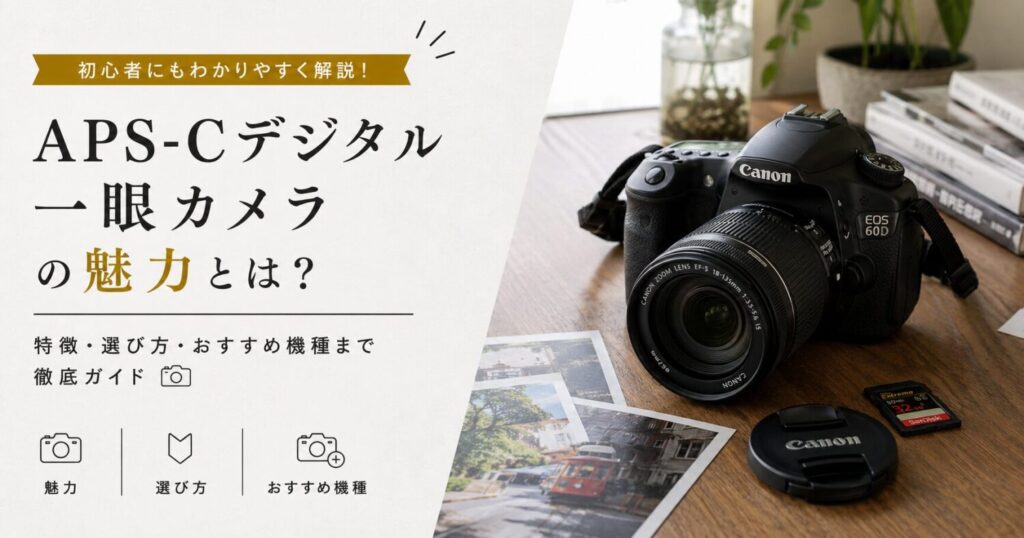 Canon EOS 60D説明のアイキャッチ画像